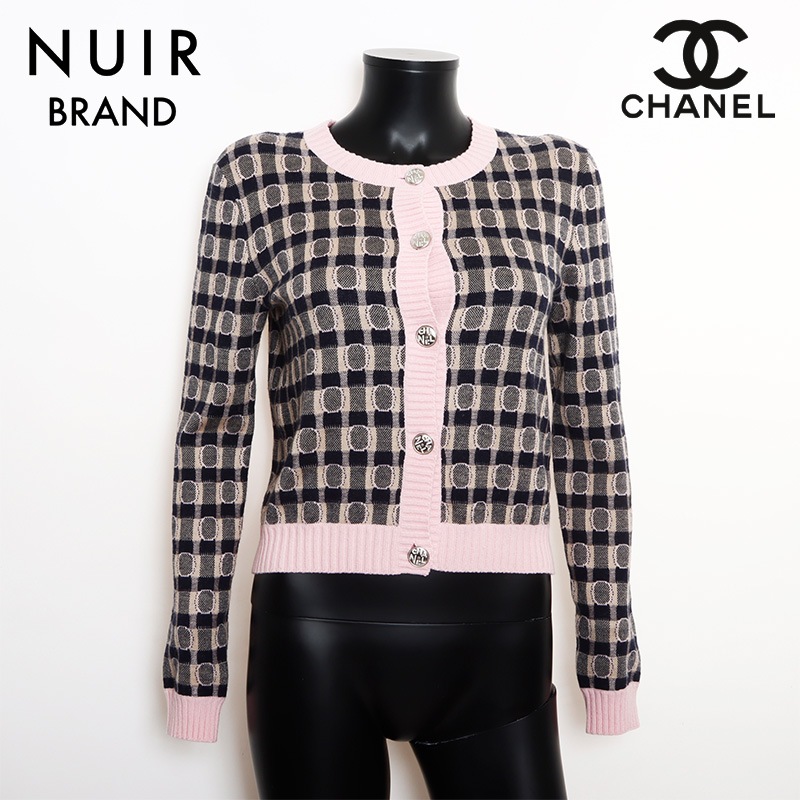 カーディガン ピンク ネイビー WS11103