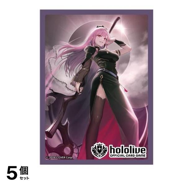 hololive ホロライブオフィシャルホロカスリーブ Vol.8 森カリオペ 55枚入 5個セット