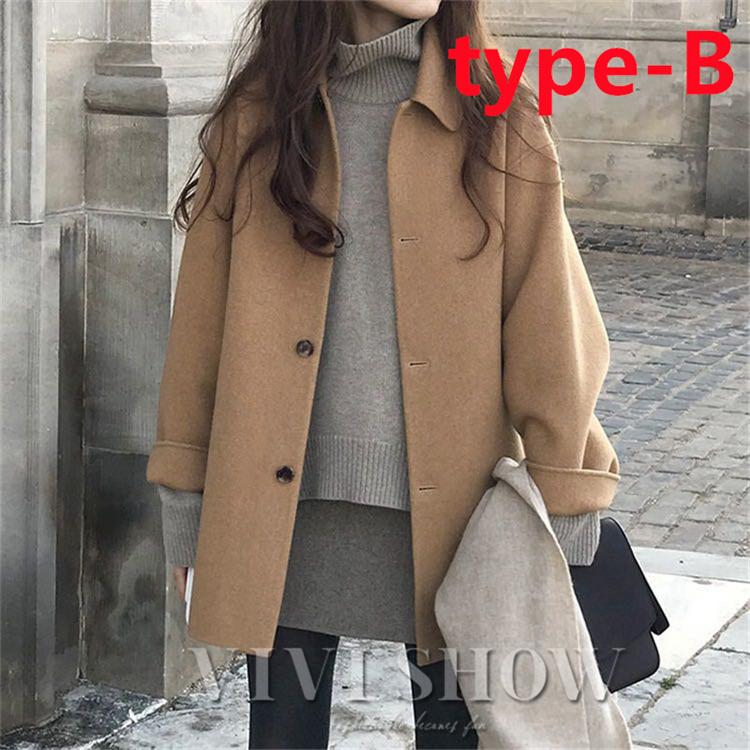 【赤字開催】レディース ショート コート トレンチコート きれいめ ジャケット ステンカラーコート アウター