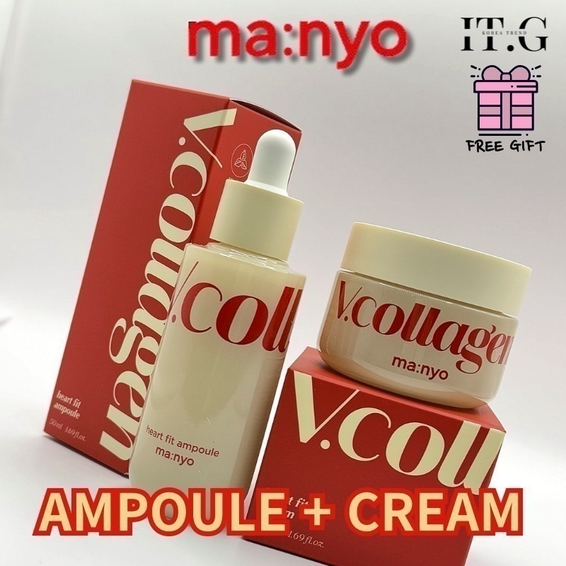 Vコラーゲンハートフィットアンプル, 50ml+Vコラーゲンハートフィットクリーム, 50ml