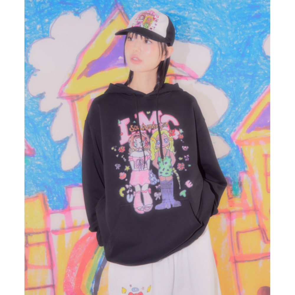 LMC LMC X ソウルプッシーキャットフレンドパーカーブラック