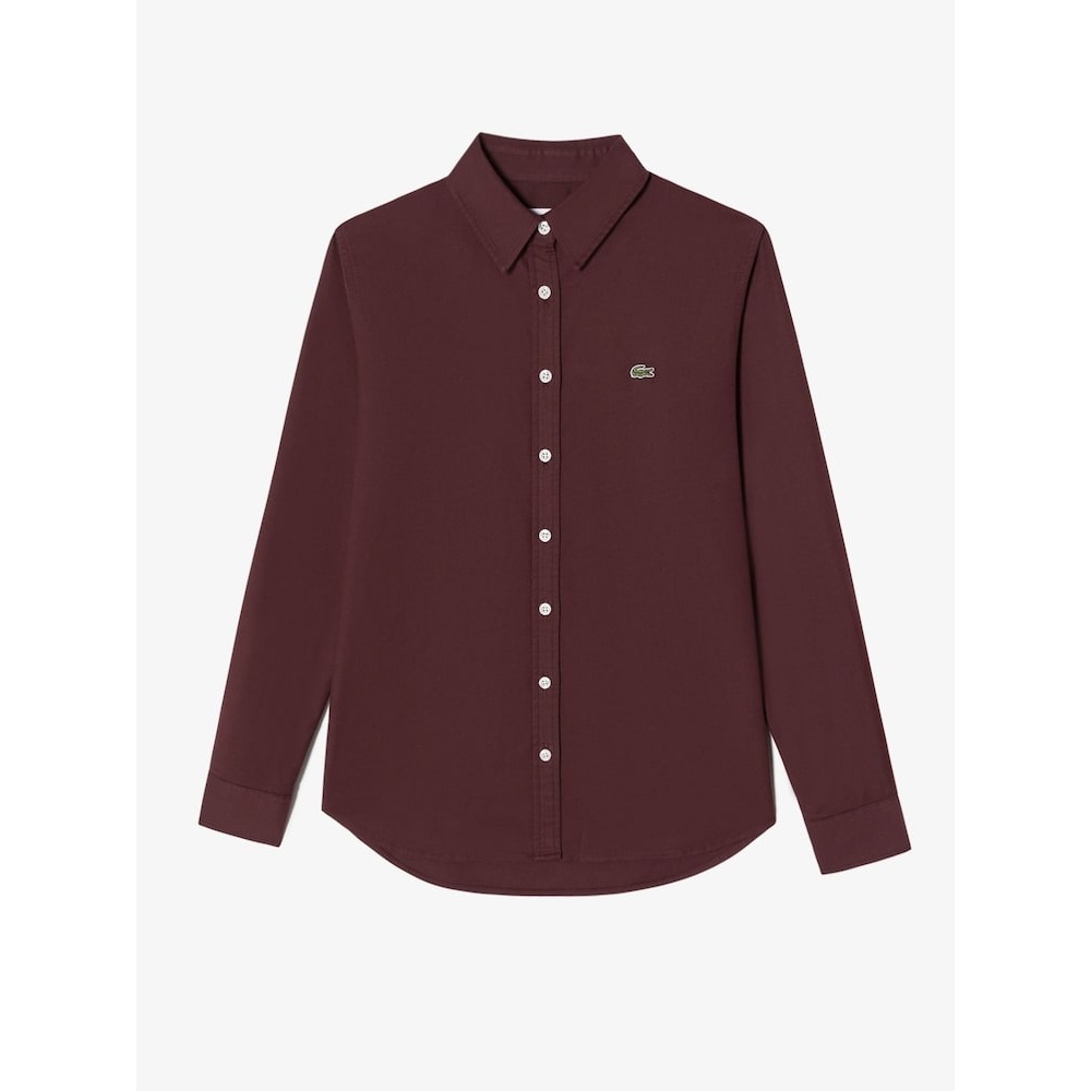 ラコステ女性用ベーシックオックスフォードストレッチシャツ CF124E-54N BZD Q2NCF124E-54NBZD 15,885円