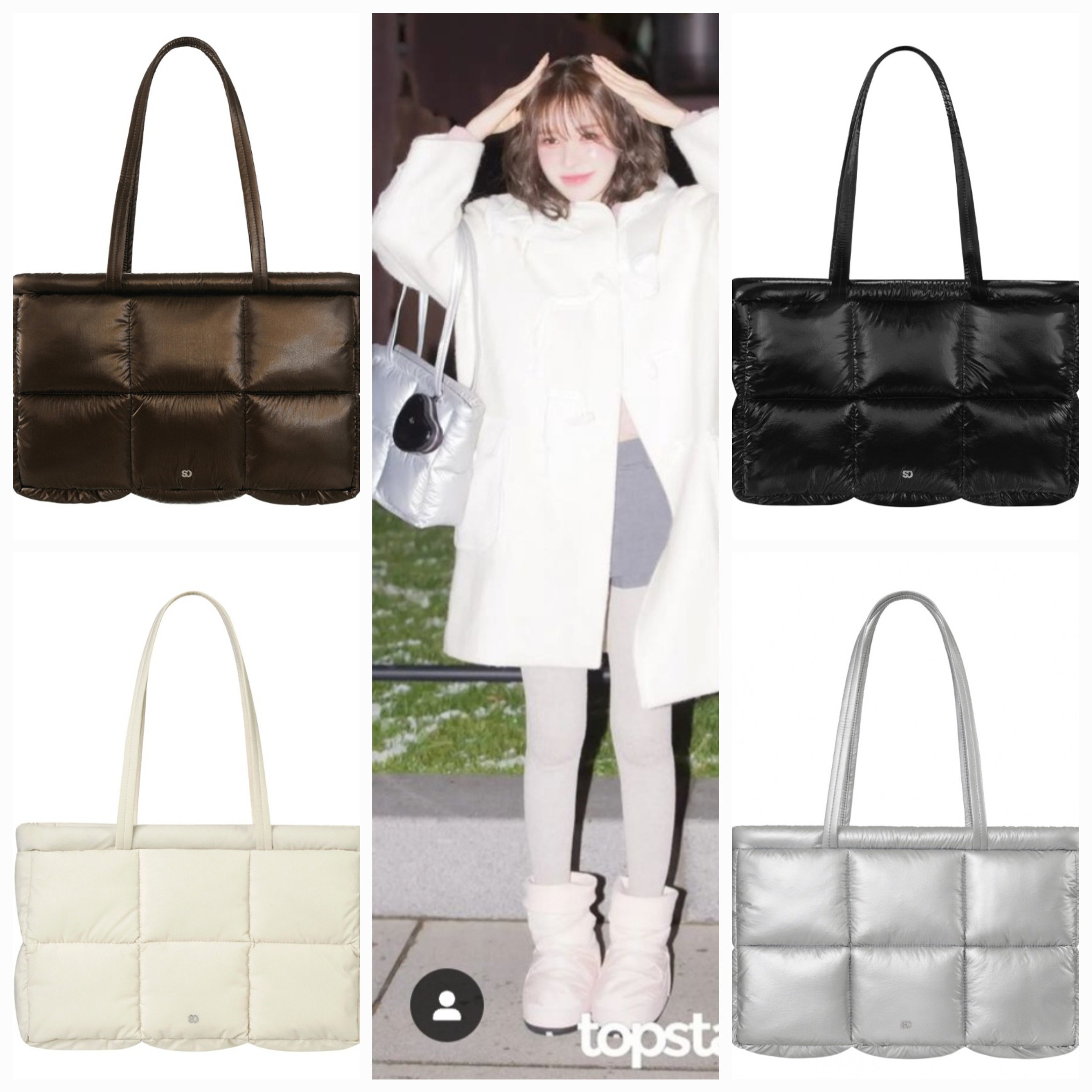 Stand oil/Red velvet Wendy wear/bubble bag