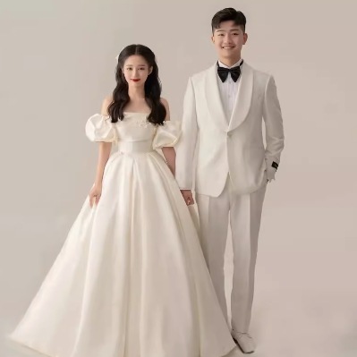 ドレス ウェディング パーティー 結婚式 二次会 披露宴 演奏会 発表会 ステージ 舞台 フォーマル キャバ 衣装 演劇 ラウンジ クラブ ロング ドルマンスリーブ パフスリーブ オフショル