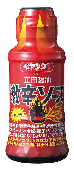 正田醤油 ペヤング×正田 激辛ソース 150ml ×6本