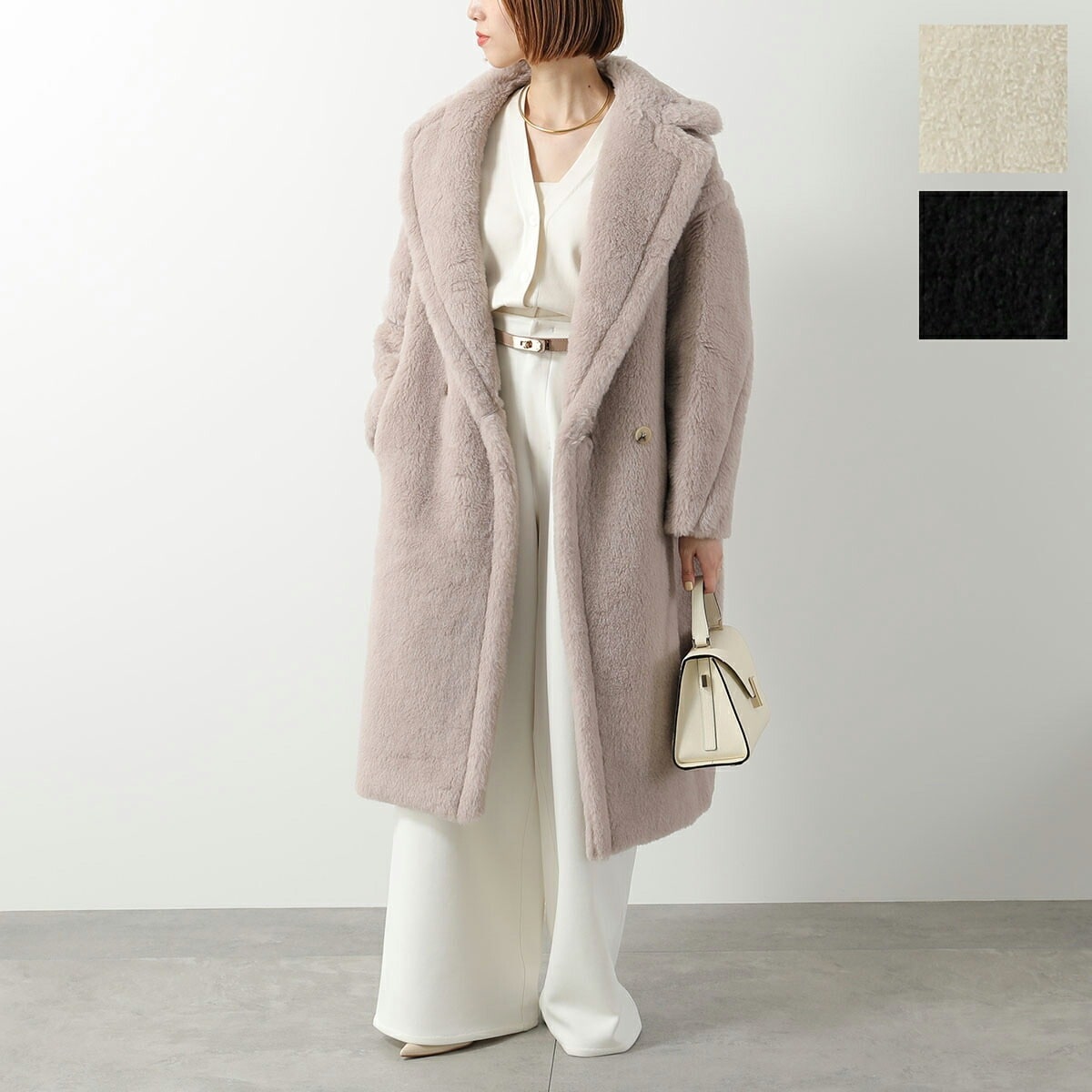 MAX MARA マックスマーラ オーバーコート TEDDY テディ TEDGIRL テッドガール レディース アルパカ ウール ダブルブレスト カラー5色