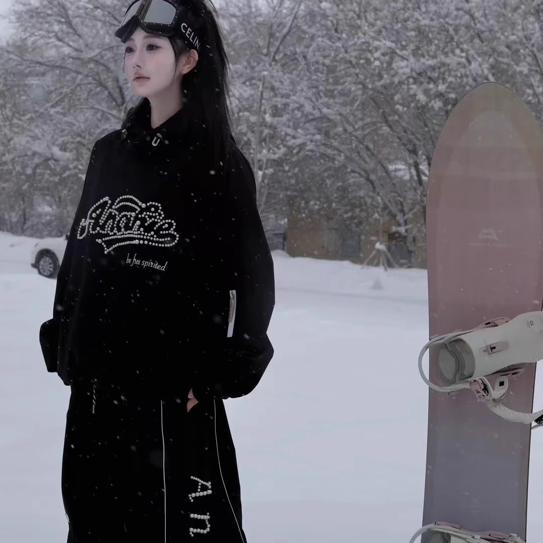 スノーボードウェア 2025 2026冬 上下セット レディース メンズ ジャケット アウター パンツ スキーウェア