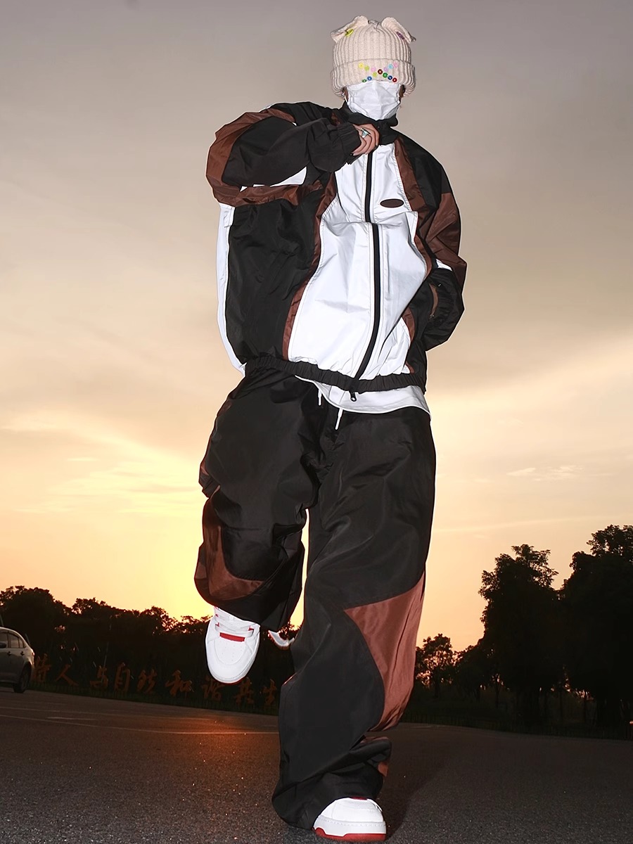 （1～3日で出荷）スノーボードウェア 2024 2025 上下セット レディース メンズ 防水15000 ジャケット アウター パンツ コーヒー スノボー スキーウェア スノボウェア 韓国風 防水防寒