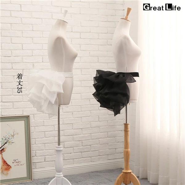 【フリーサイズ】パニエ メイド服 大人 ドレス ロリータ コスプレ ワイヤー無し パニエ cosplay レース ふんわり ゴスロリ 文化祭 学園祭 ホワイト ブラ