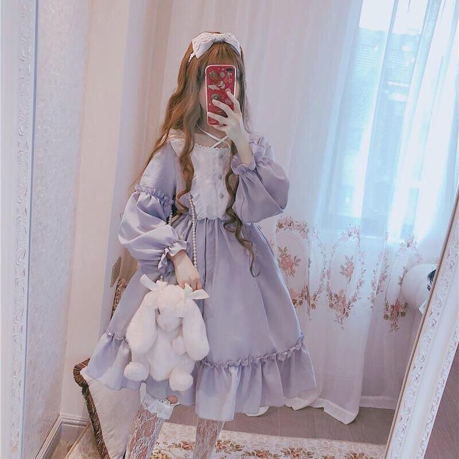 メイド服 二次元かわいい新作公主 かわいい ロリ少女ワンピースコスプレ ロリータゴスロリ洋装コスプレ