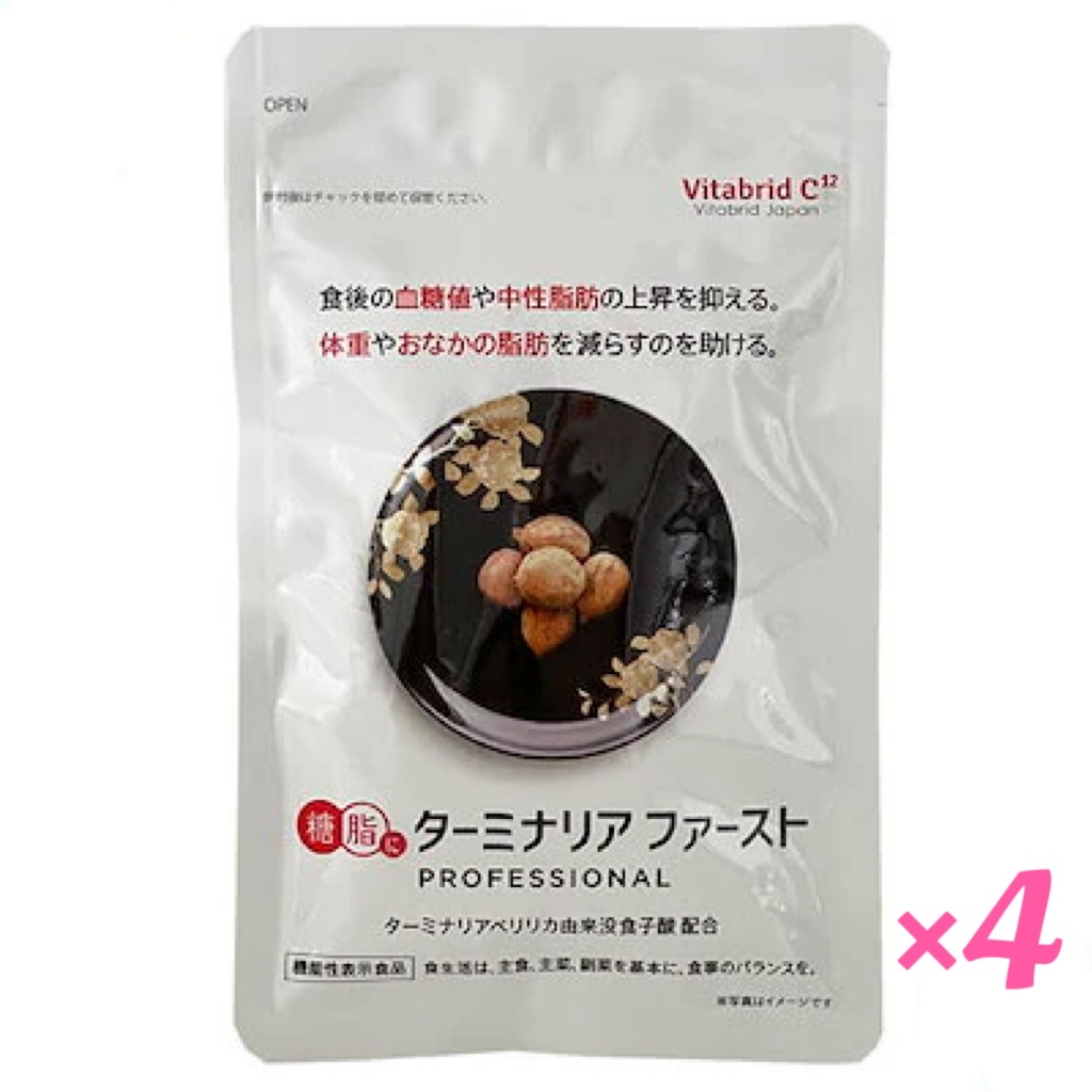 ターミナリアファースト プロフェッショナル3(スリー) 120粒 機能性表示食品 4袋セット 14,938円