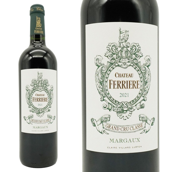 シャトー フェリエール[2021]年 AOCマルゴー メドック グラン クリュ クラッセ 格付第三級 6,369円