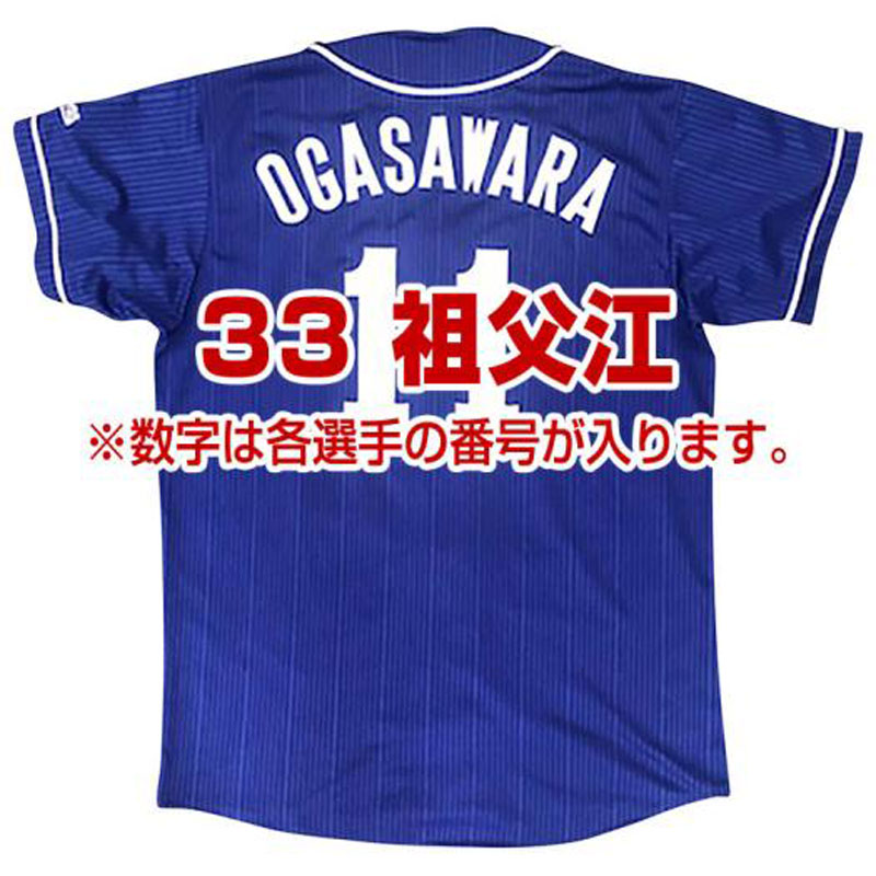 Dragonsレプリカユニフォーム(ビジター/番号/個人名有り) 野球 球団グッズ 中日ドラゴンズ (12JRMD33)