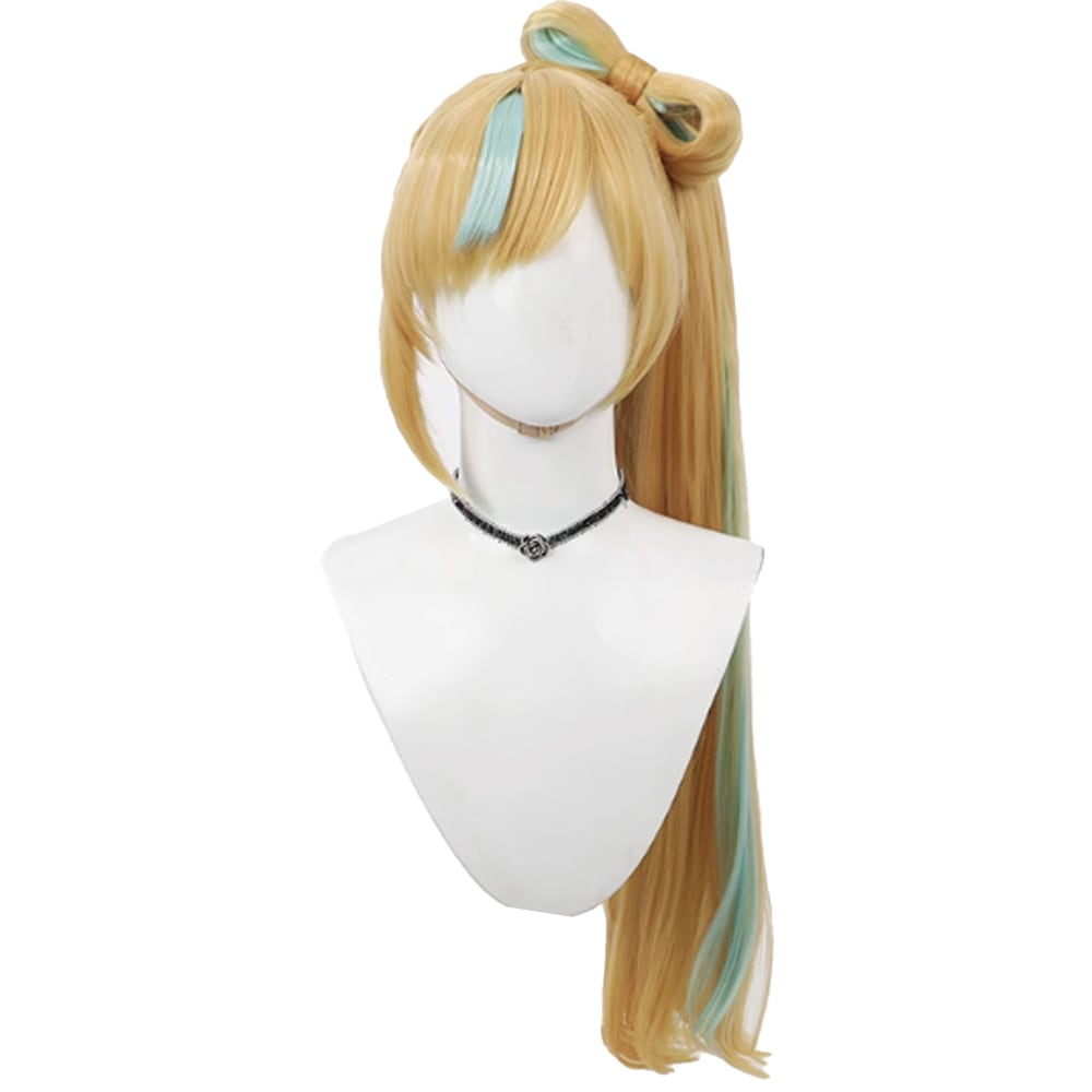 バーチャルYouTuber　Vtuber　ウィッグ　立伝都々　コスプレウィッグ