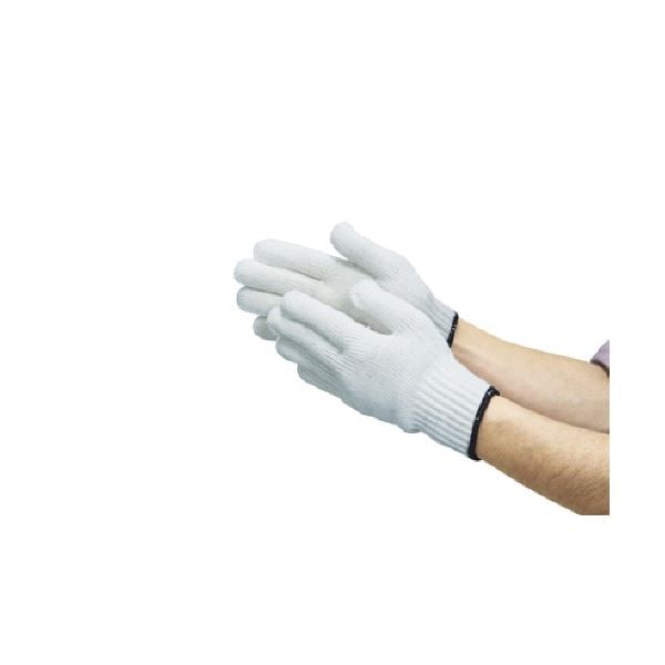 （まとめ）丸和ケミカル 白馬印 1kg 純綿軍手 1000 1パック（12双） [x3セット]