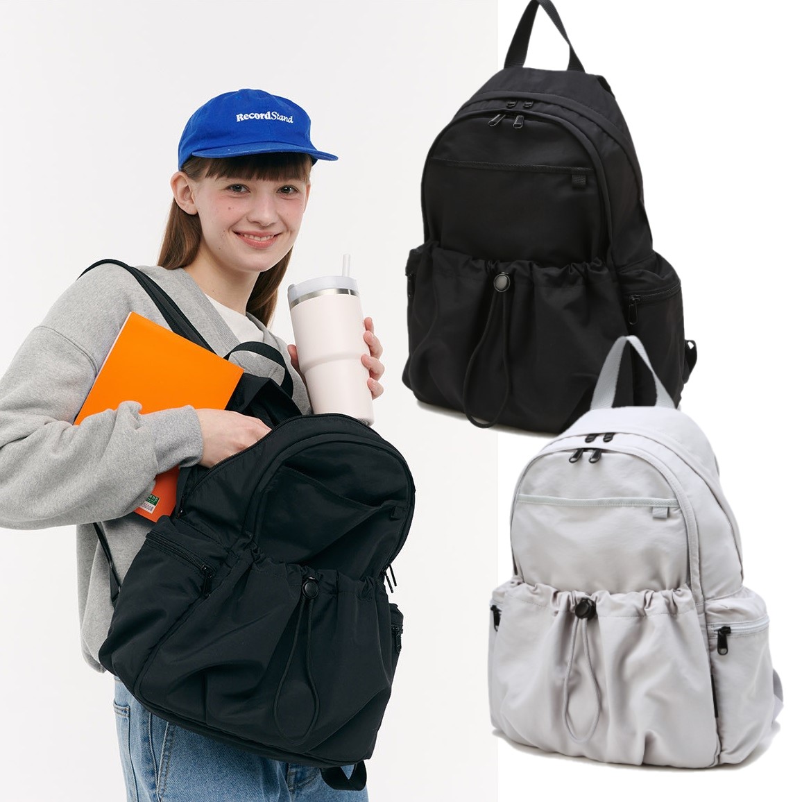 [JILLSTUART]韓国ファッション[ジョーダン]ストリングバックパック - 2color