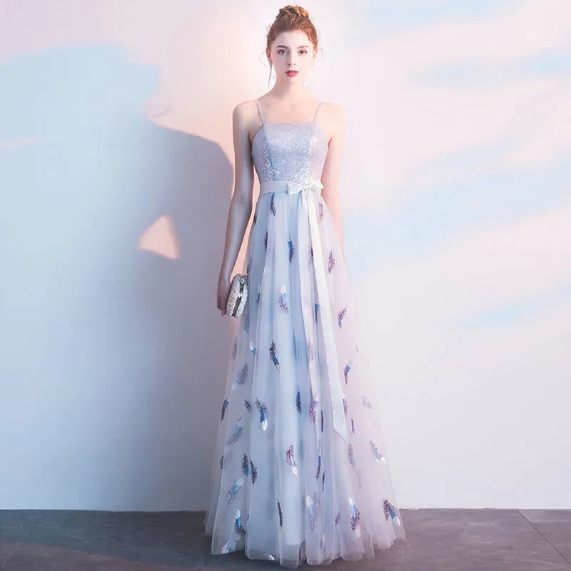 パーティードレス ロング マキシ 体型カバー 着痩せ 結婚式 薄手 セレモニー ワンピース aライン レース お呼ばれ 二次会 パーティー-818シフォンワンピ