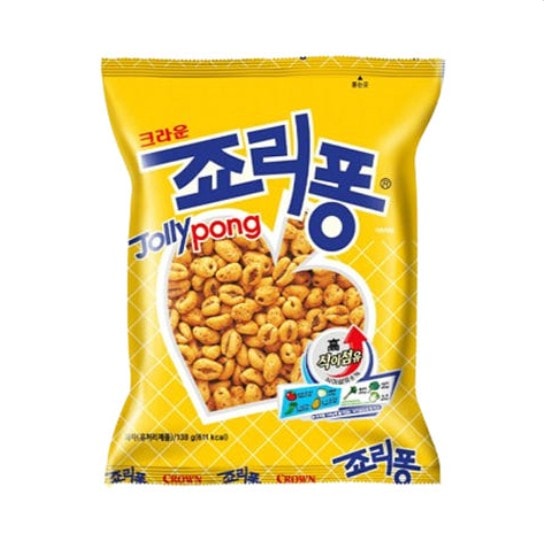 韓国お菓子 クラウン 大容量 ジョリポン 138g 12個入り