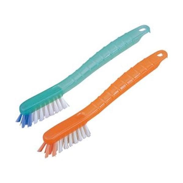 （まとめ）アズマ工業 いろいろ使えるゴシゴシブラシ2色組 1パック（2本）(×20セット)