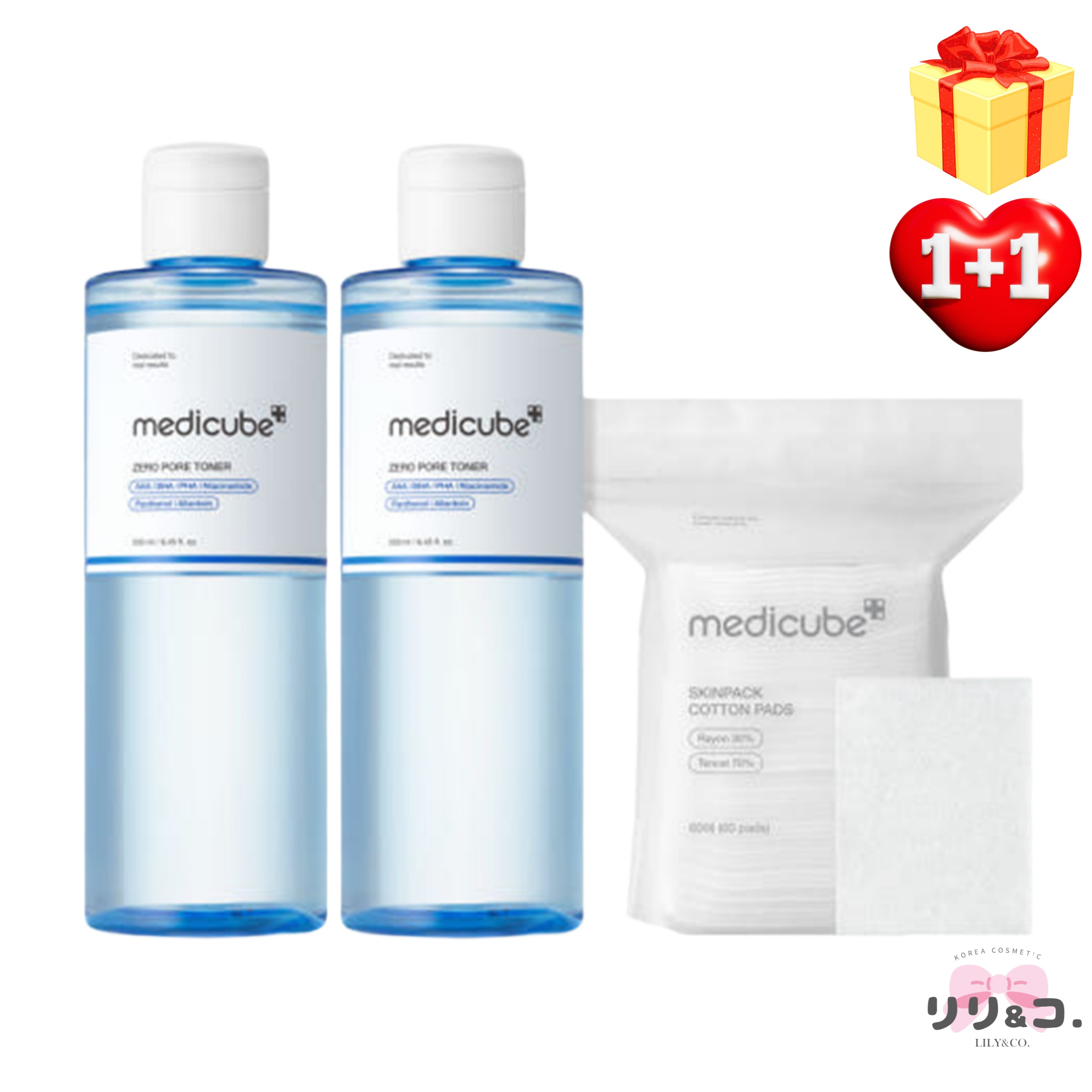 [韓国コスメ 1+1] ゼロ毛穴トナー 250ml＋250ml 合計500ml 毛穴 黒ずみ ブラックヘッド 毛穴の黒ずみ 引き締め 毛穴開き 韓国コスメ 鎮静 水分