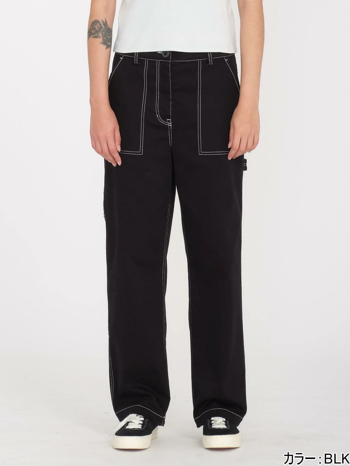 【OUTLET】 Womens Stone Kraft Jeans - BLACK