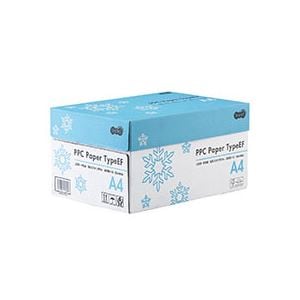 (まとめ) TANOSEE PPC PaperType EF A4 1箱(5000枚:500枚×10冊) (×5セット)