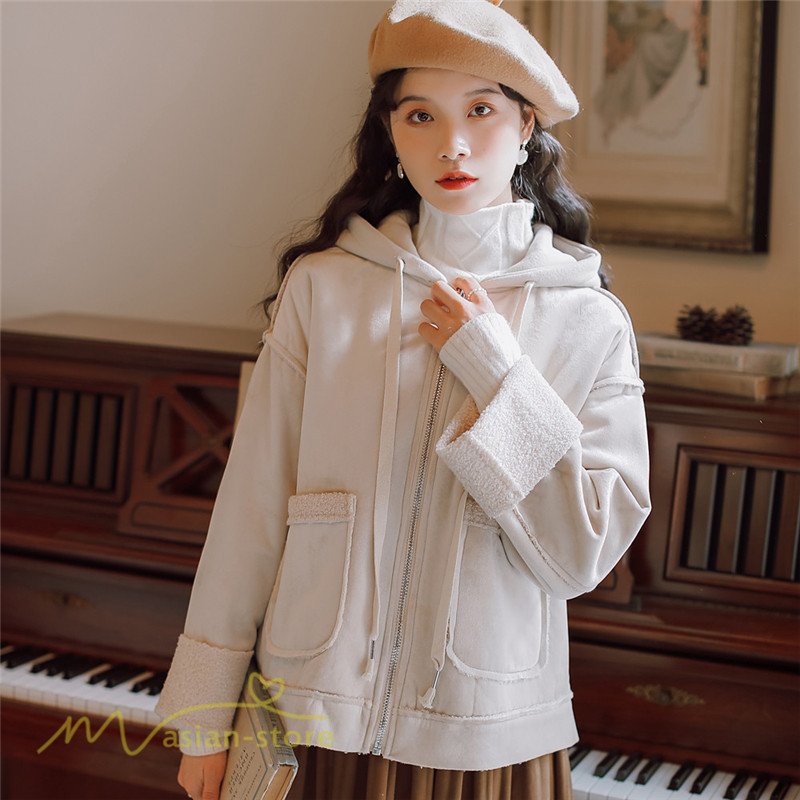 コート チェスターコート レディース 長袖 無地 可愛い ジップアップパーカー おしゃれ ゆったり