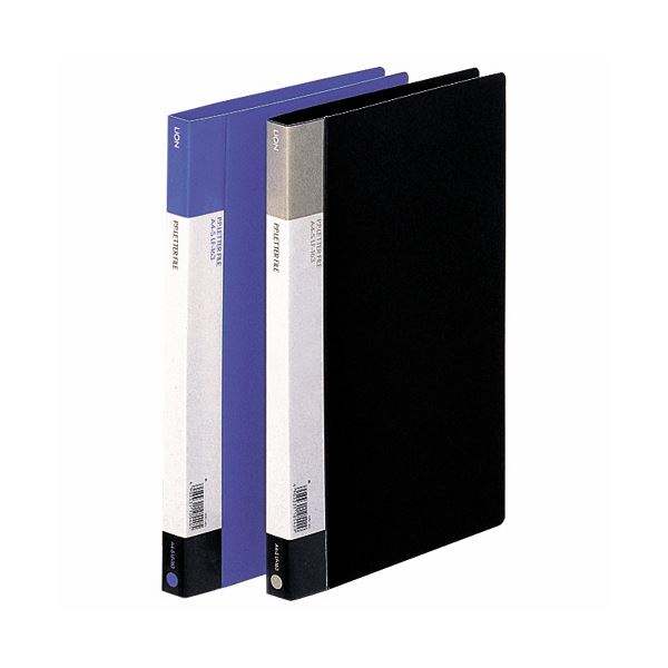 (まとめ) ライオン事務器 PPレターファイルA4タテ 120枚収容 背幅18mm 青 LF-163アオ 1冊 (×30セット)