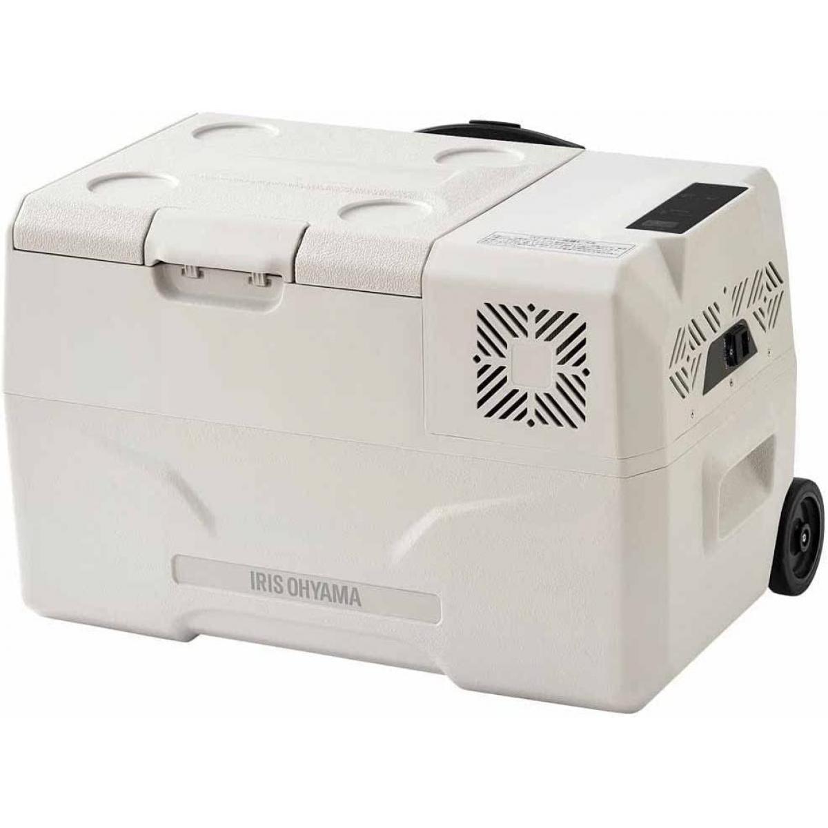 【在庫有・即納】アイリスオーヤマ ポータブル冷蔵冷凍庫 30L IPD-3B-W ホワイト 持ち運べる AC/DC 2WAY電源 車載 冷蔵庫 車内 災害 防災