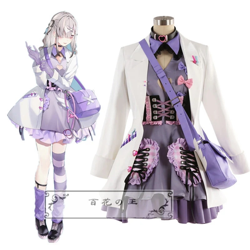 VTuber バーチャルライバー 健屋花那 コスプレ衣装 コスチューム 学園祭 イベント 仮装 変装