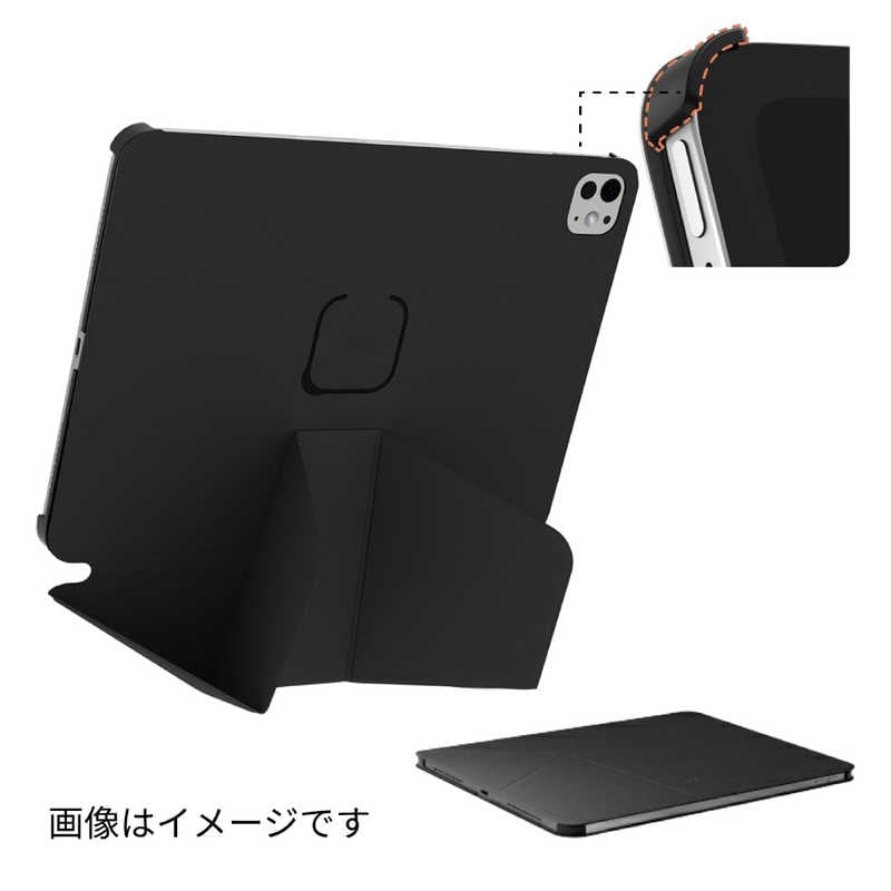 MOFT　Dynamic Folio Case 11インチiPad Pro 11インチ(第4/3/2世代)用フォリオケース ジェットブラック　MS028C-1-11P23-JTBK