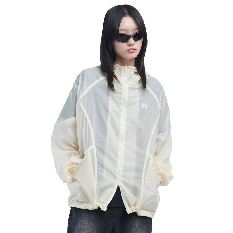 ノマニュアル NOMANUAL [SS プレゼンテーション] AETHER NYLON JACKET - SAND YELLOW NM51WB01M1IV 364562