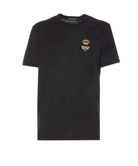 DOLCE & GABBANA Men T-Shirts G8PV1Z G7WUQN0000 Black