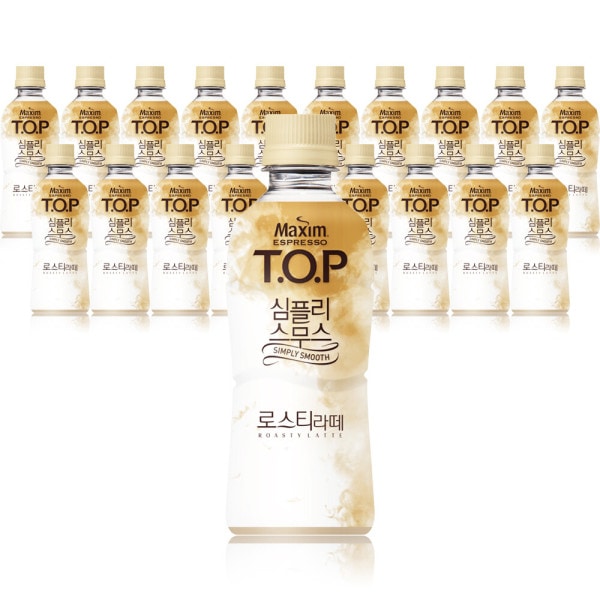 TOP シンプリー スムース ロスティラテ 360mlx20