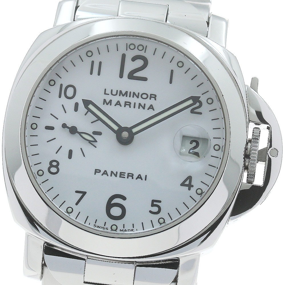 パネライ PANERAI PAM00051 ルミノール マリーナ デイト スモールセコンド 自動巻き メンズ 良品 _871463【中古】
