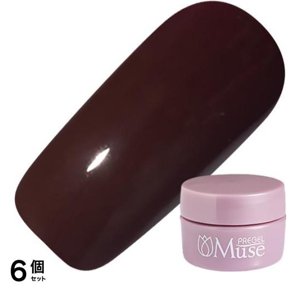 PREGEL(プリジェル) ミューズ M386 ダークアッシュマホガニー 3g 6個セット