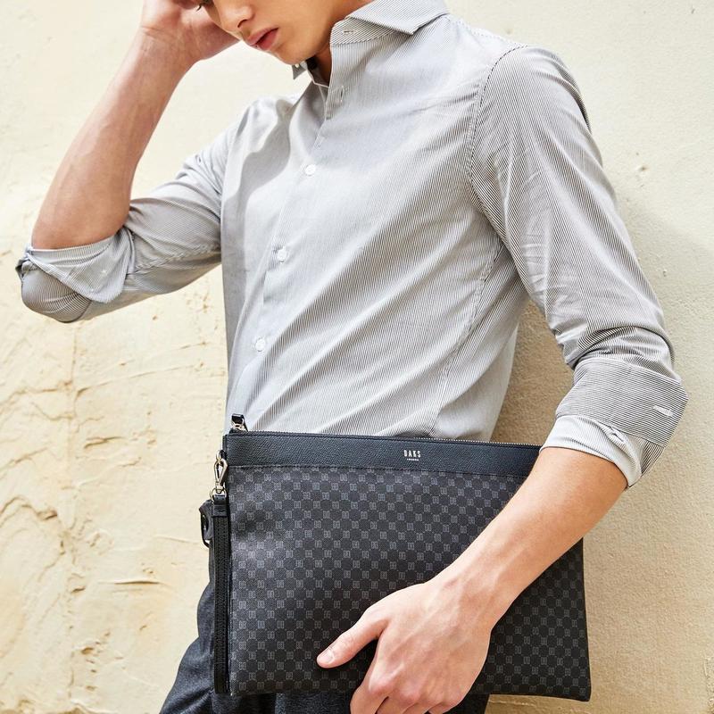 DBBA4E466BK [クラッチ][LOUIS BRIDGE][ルイスブリッジ] ブラック DDパターン