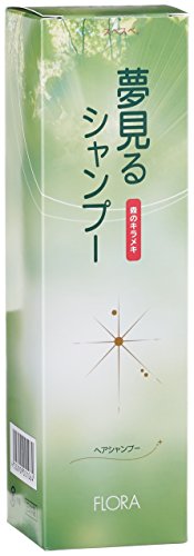 フローラ(Flora) 天然の無香料ヘアシャンプー 夢見るシャンプー 300ml 100%天然由来 無香料 無着色 無鉱物油 赤ちゃん 低刺激 肌荒れ 潤い 保湿 男性用 女性用 オーガニック 赤ちゃ