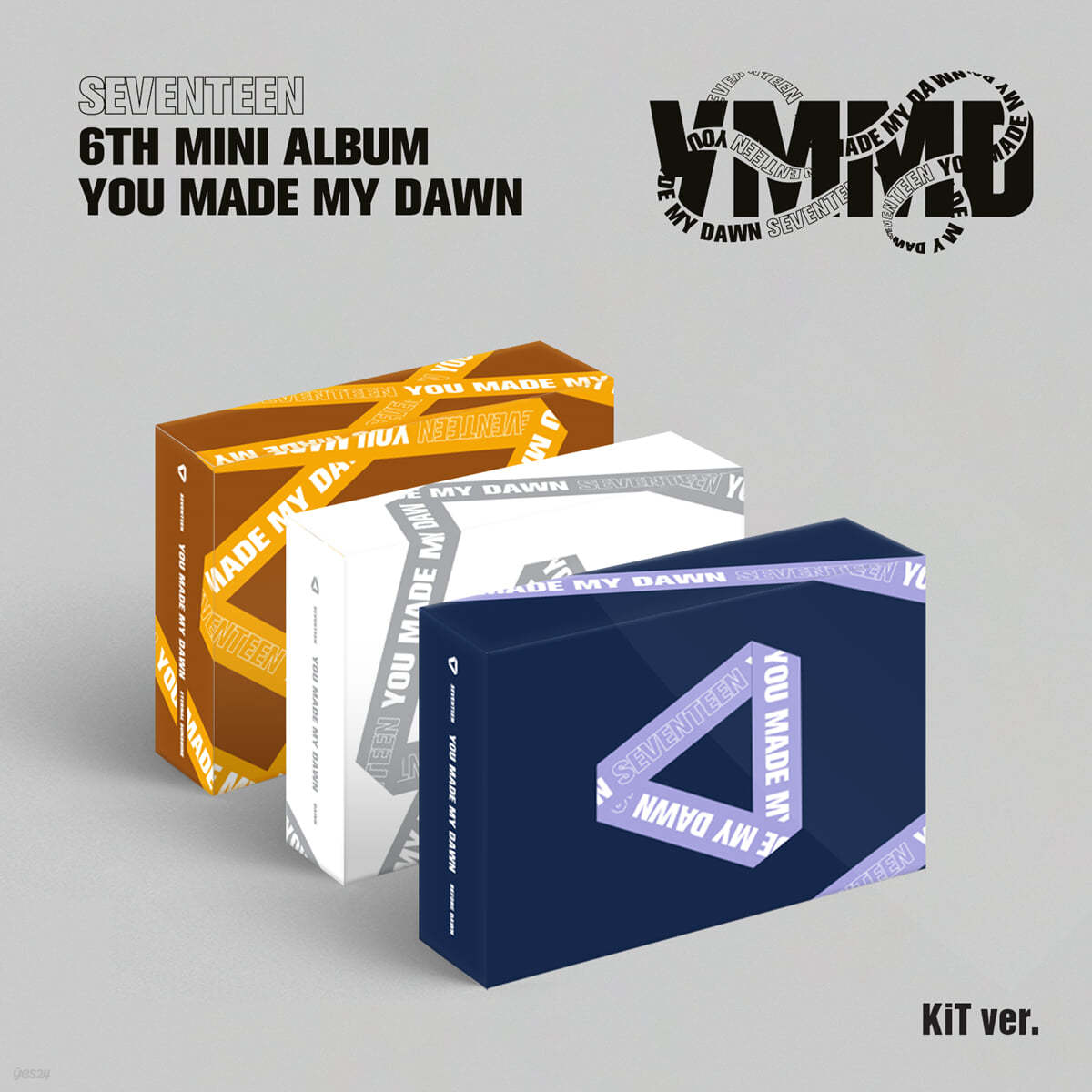 SEVENTEEN - mini album 6th : YOU MADE MY DAWN [KiT Ver.][3種 SET][Renewal]