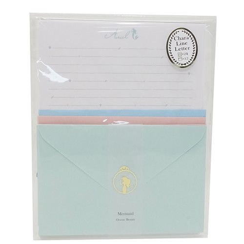 Qoo10] リトルマーメイド アリエル レターセット