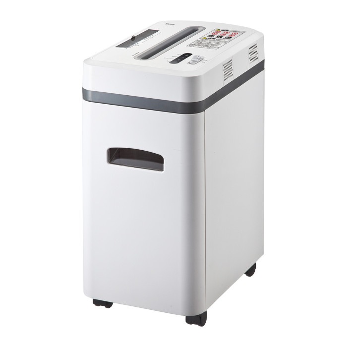 電動シュレッダー ペーパー＆CDシュレッダー PSD-AA6212 キャスター付きシュレッダー