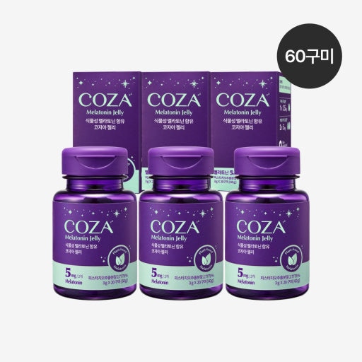 [1+1+1] COZA (コジャ) 植物性Melatoninゼリー 20グミ