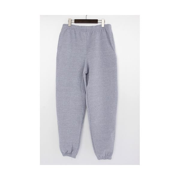 超ヘビーウェイト 13OZ 裏起毛 スウェットパンツ XXLサイズ ヘザーグレー 綿混 サイドポケット ウエスト紐付 厚手 丈夫 保温性