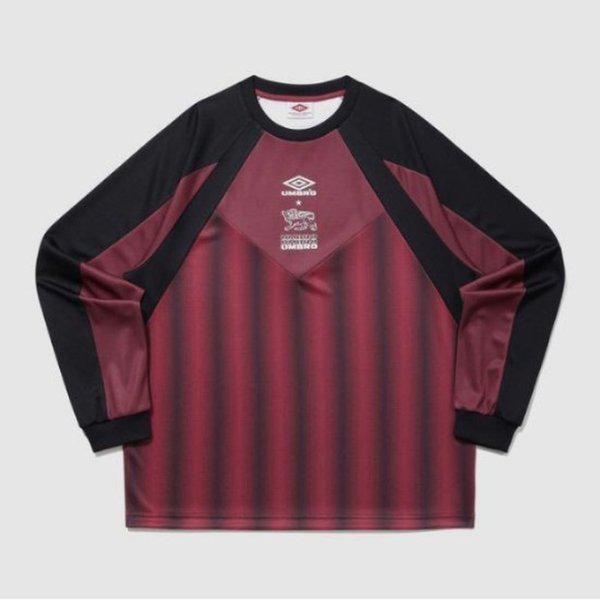 長袖Tシャツ JQS UQ121CRJ22-SRE1 HBL ゴールキーパーゲームシャツ SRED1