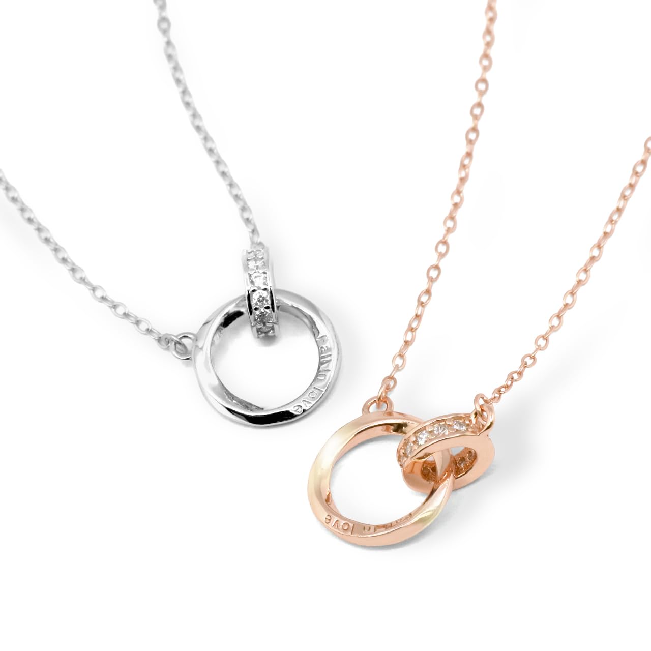 [Red string] ペアネックレス カップル 大人向け ブランド ネックレス お揃い ペアルック おしゃれ シンプル SV925 シルバー925 メンズ レディース リング おしゃれ プレゼント