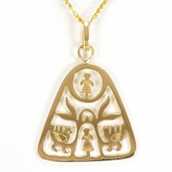 K10 10金 YG K14YG ネックレス ジュエリー 中古