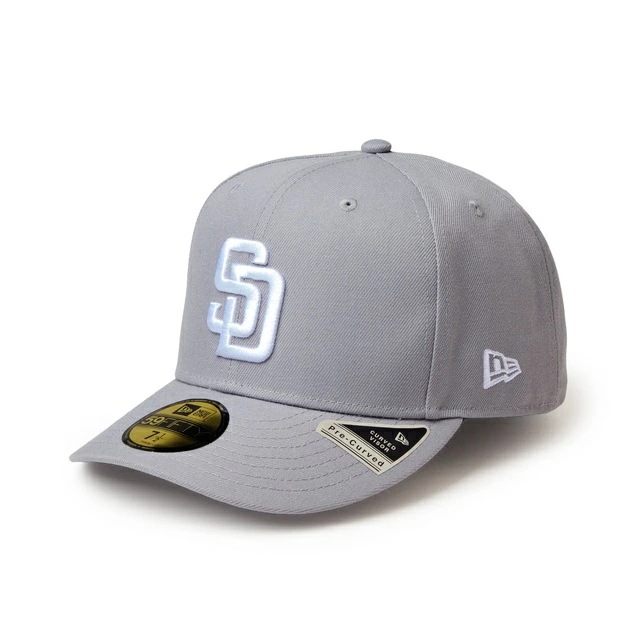 [即納]NEWERA ニューエラ PC 59FIFTY サンディエゴ・パドレス グレー/ホワイト メンズ 男性 帽子 ハット HAT キャップ CAP 小物 国内正規品 正規取扱店 NEW ERA