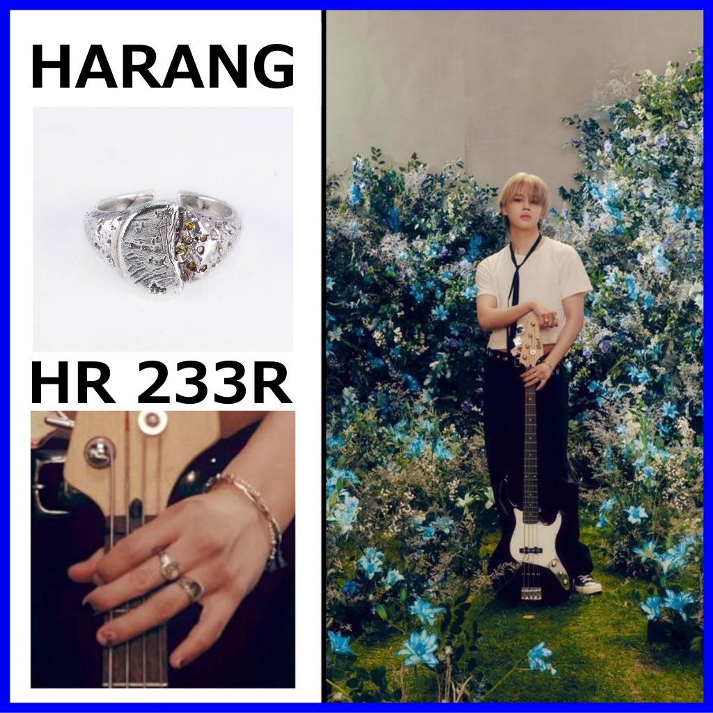 [BTS ジミン着用] 【HARANG】 HR 233R HR233R リング [公式正規品] BTS ジミン リング シルバー リング 韓国 ジミン MUSE ジミンMUSE JIMIN MUSE 32,494円