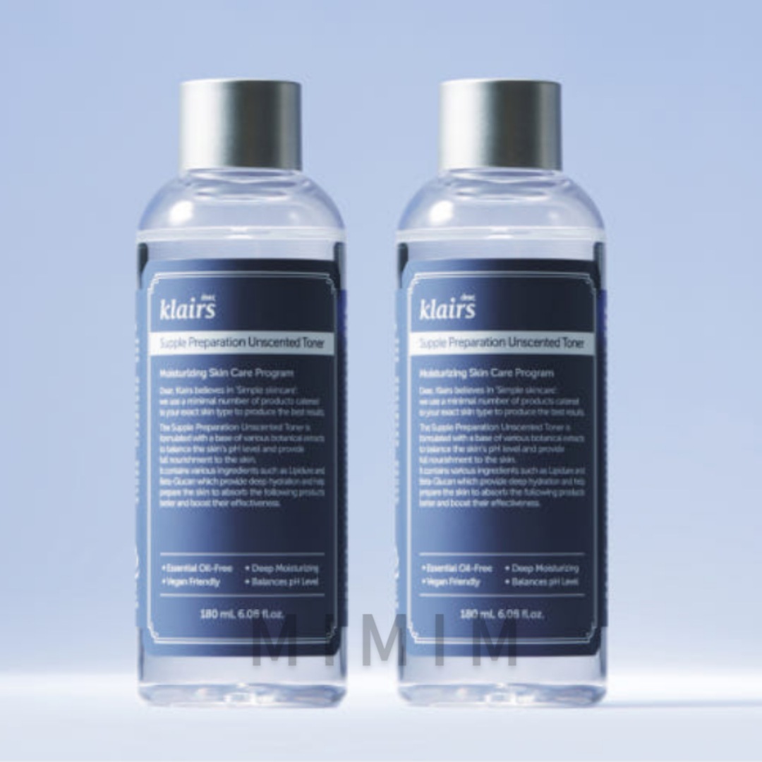 サープル プレファレーション アンセンテッド トナー 180ml×2個 (+鎮静クリーム20g ギフト)