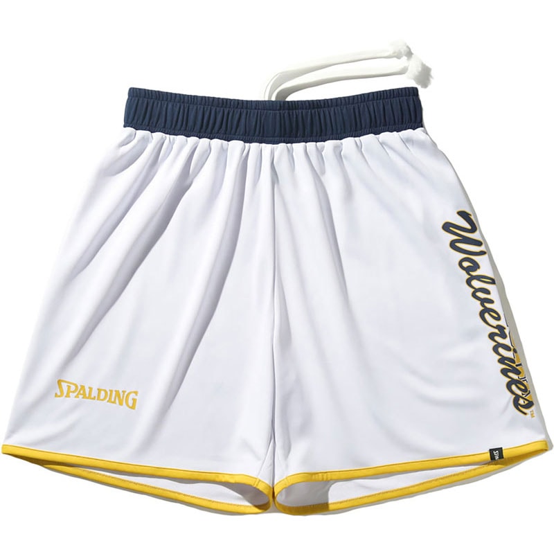 プラクティスパンツ ミシガン ウルバリンズ クラシック ロゴ バスケットボール プラクティスシャツ smp25029m-2000